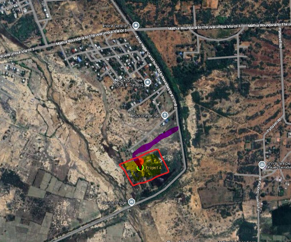 Samruddhi site aerial reference