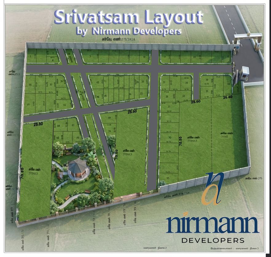Srivatsam layout plan