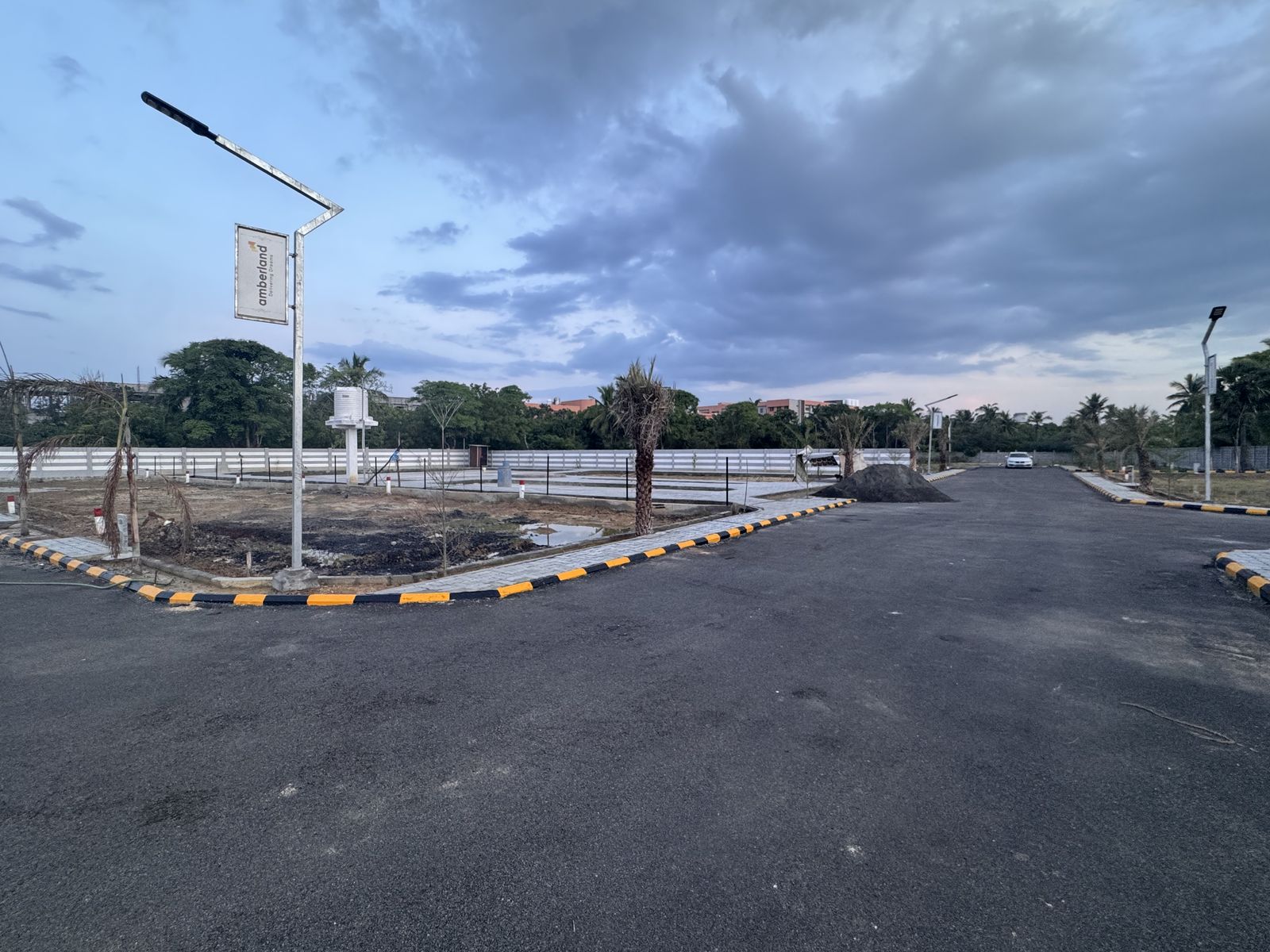 Vismaya, on site &mdash; internal road & kerbing